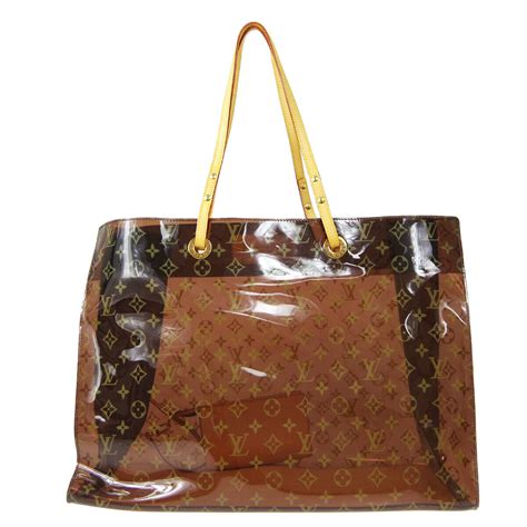 louis vuitton see through handbag|louis vuitton plexiglass bag.